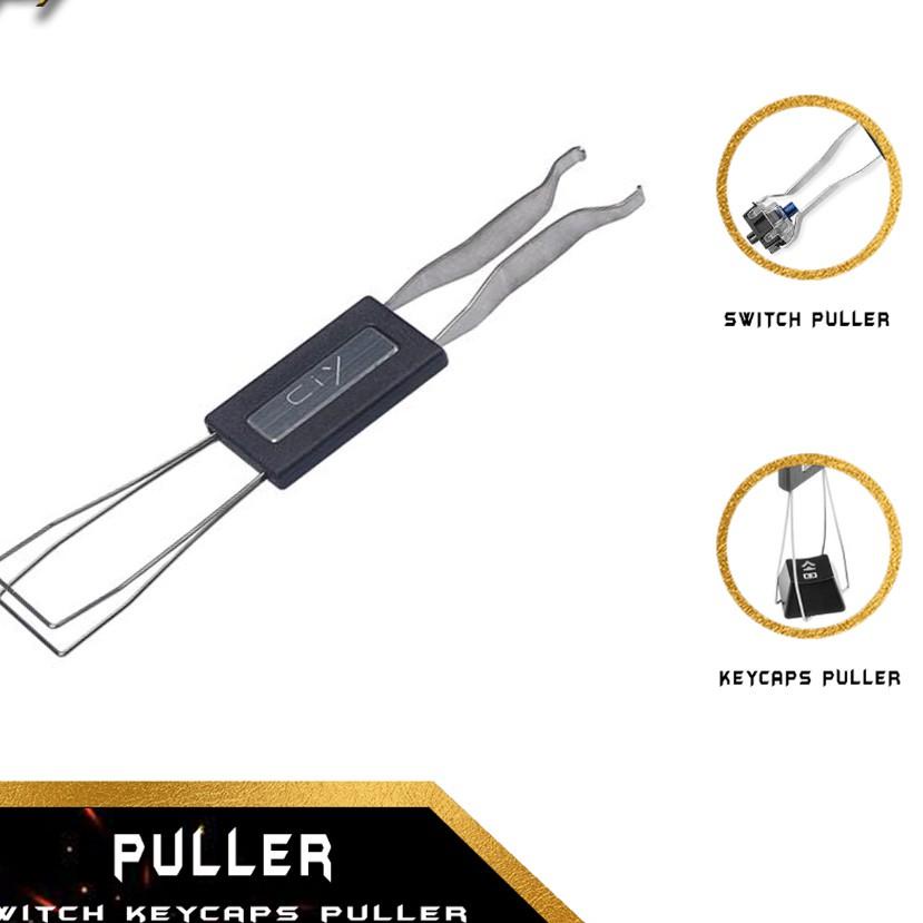 New Stock Universal Mechanical Keyboard Keycaps Puller Keycaps Switch Puller 2in1