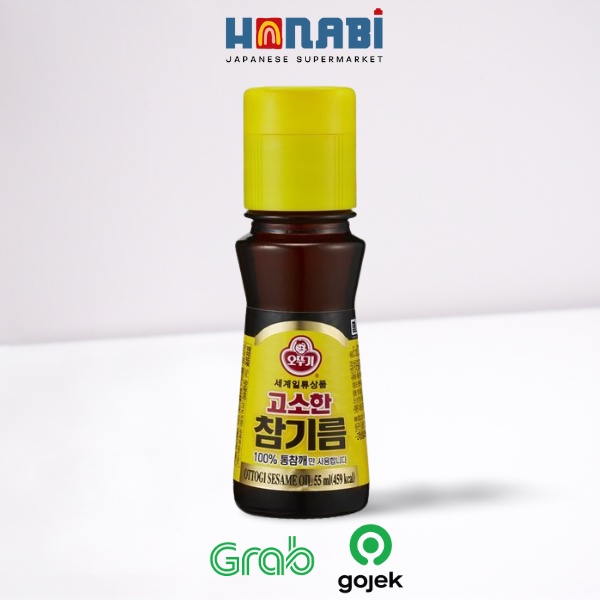 

Ottogi Sesame Oil 55ml - Minyak Wijen Made In Korea