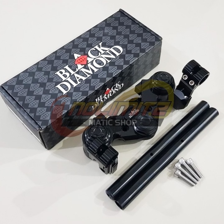 Stang Jepit Black Diamond Full CNC Aluminium NMAX XMAX ADV PCX