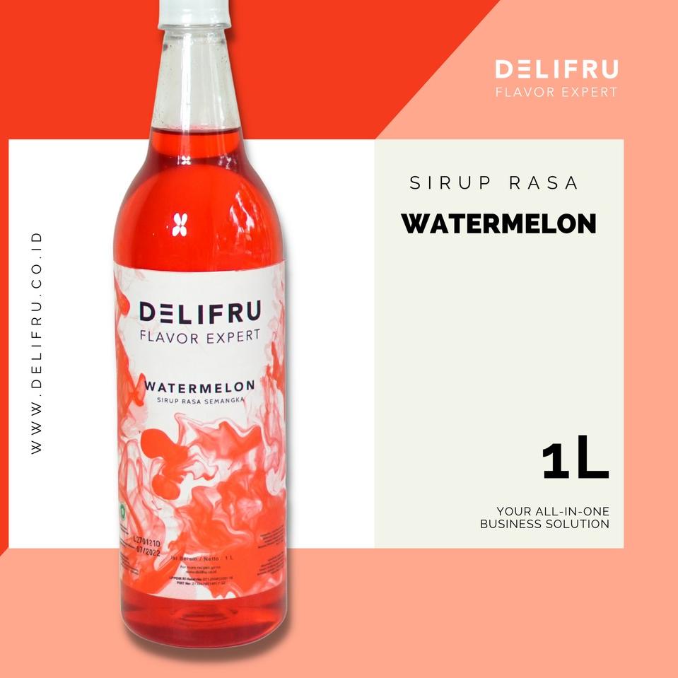 

10.10 Fasion sale Watermelon Syrup Delifru 1 Liter - Sirup Semangka Premium gas !!