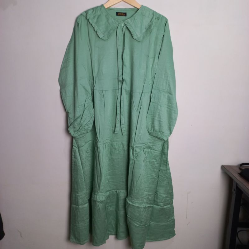 NEW Midi Dress Rayon Twill by MIB
