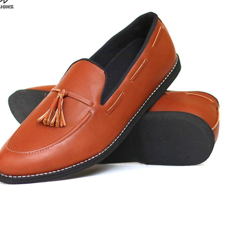 NEW ARRIVAL  10.10 BLZ x LUCA - SEPATU PRIA RESMI PANTOFEL PRIA KULIT ASLI PU MOCASSIN LOAFERS KANTO