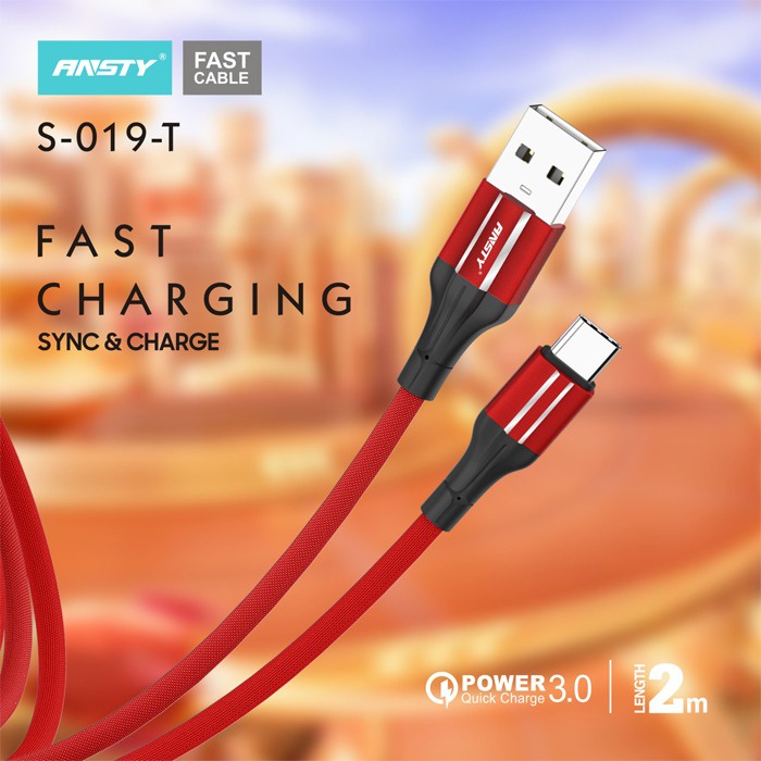 ANSTY S-019 KABEL DATA USB 3A