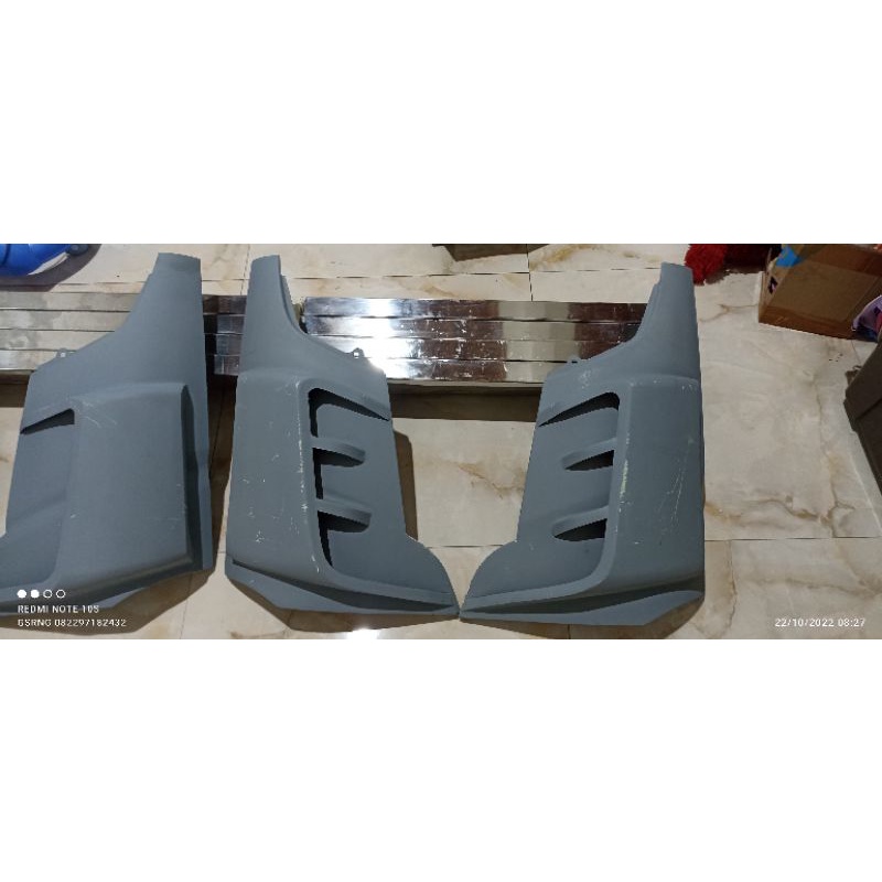 PIPI CANTER CUSTOM BAHAN PLAT