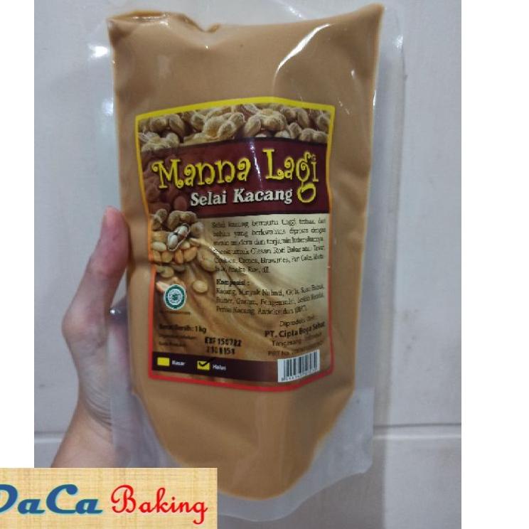 

10.10 Terlaris SELAI KACANG MANNA LAGI 1KG gas !!