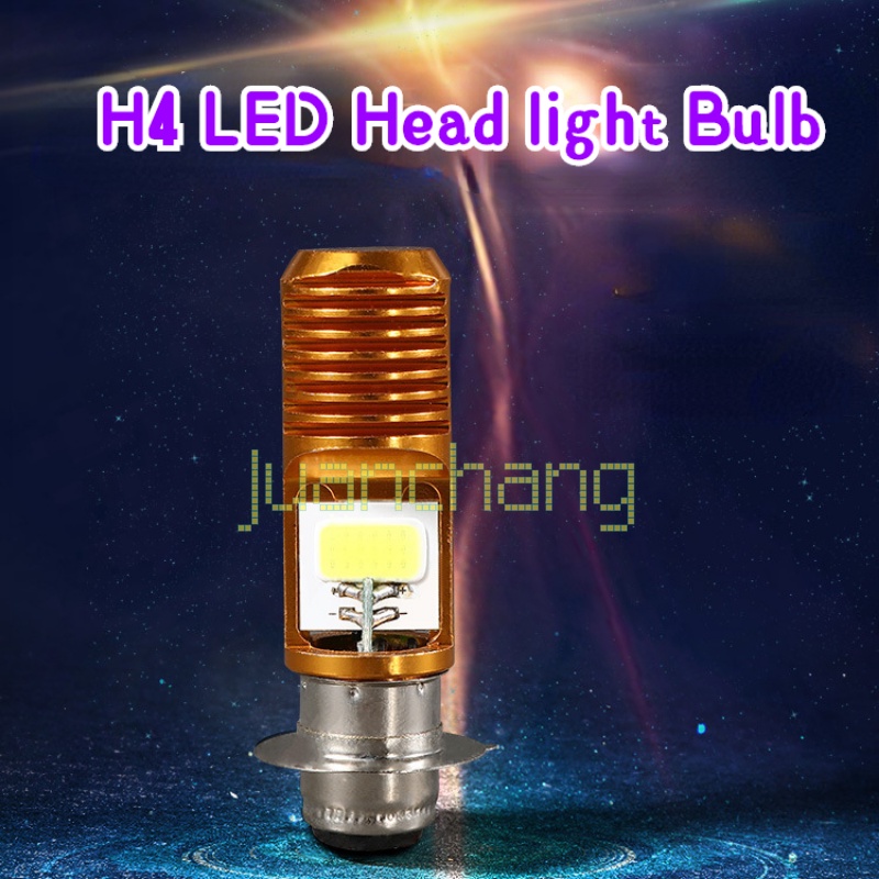 Bohlam Lampu Depan led H4 T19 H6 P15D Untuk Motor