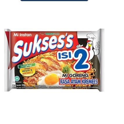 

COD Mie Suksess Goreng Ayam Kremes 133gr x24 buruan