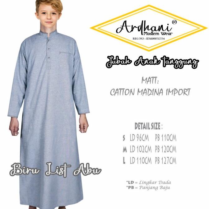 jubah anak laki laki tanggung remaja koko anak gamis anak laki laki sh