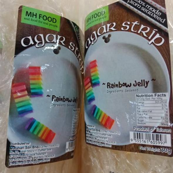 

Termurah dan terbaik MH Food Agar Agar Strip 30g !!!