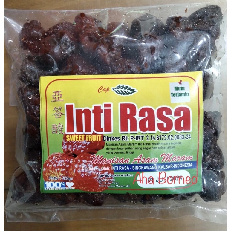 

Atapson Inti Rasa Singkawang / Manisan Asam Paya Khas Kalimantan