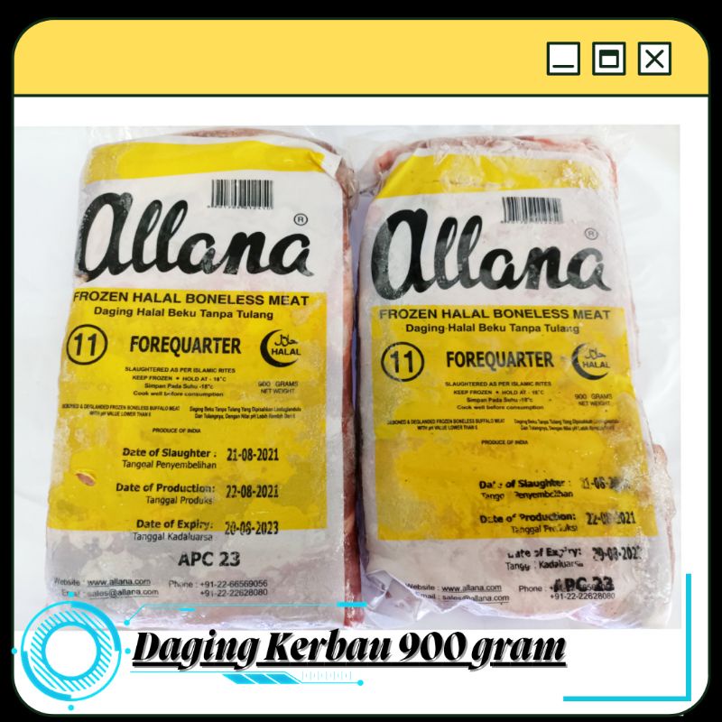 

Daging Frozen Fq11 900Gram