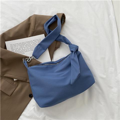 ◆ins lazy style student tote bag female 2022 new trendi kanvas tas bahu komuter tas messenger kapasitas besar