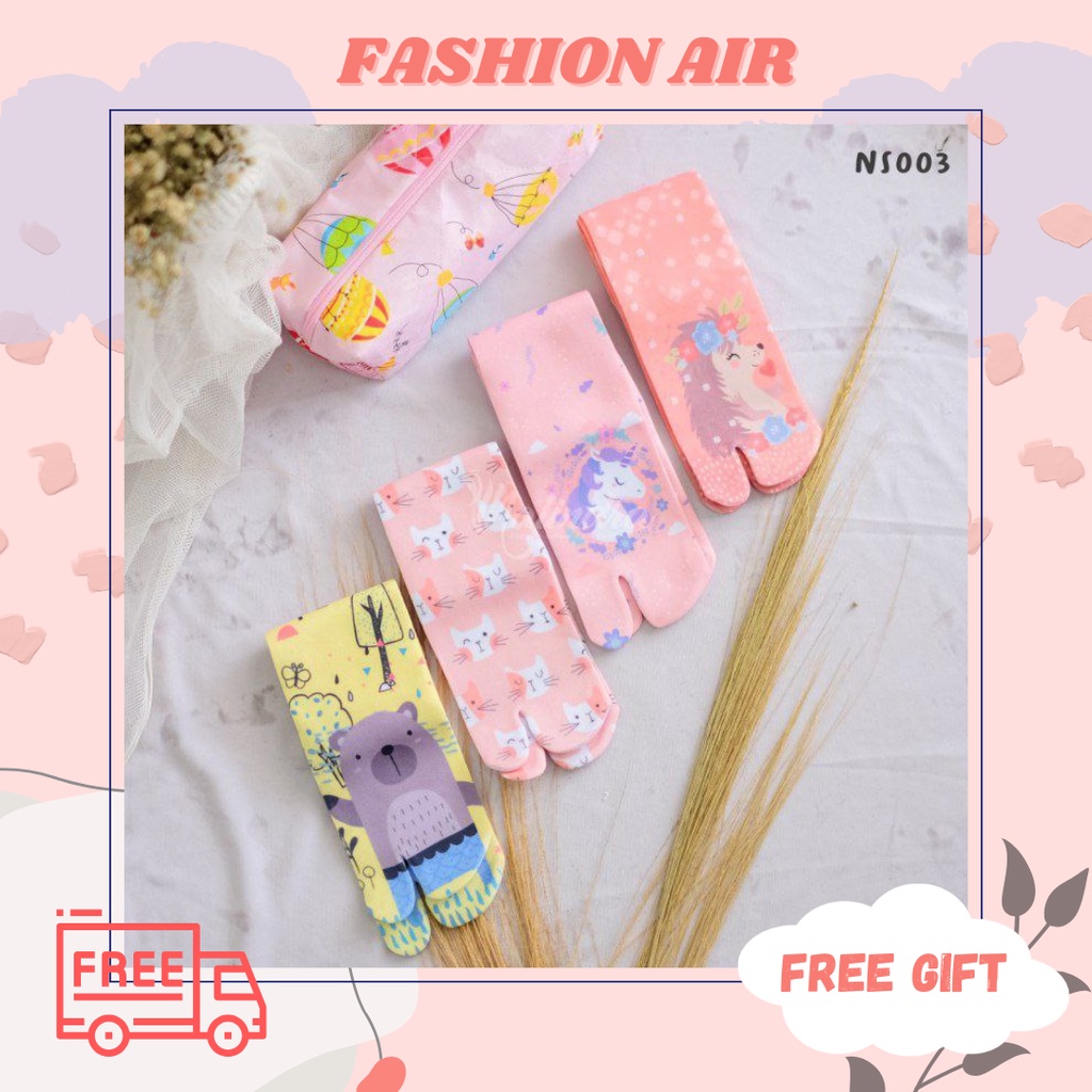 KAOS KAKI ANAK SET (4pcs) BAHAN NYLON SPANDEK by NALINDRA