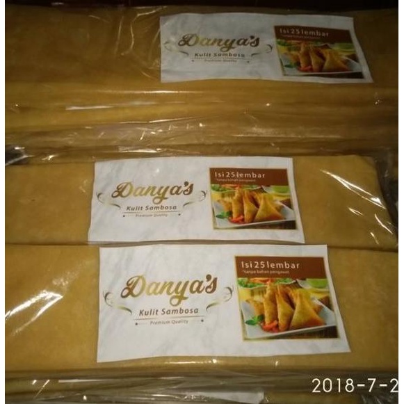 

Produk Terbaru KULIT SAMBOSA / SAMOSA BESAR 32 CM X 8.8 CM (ISI 25 LEMBAR) cwvo134