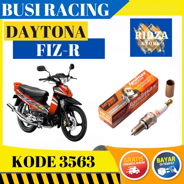 BUSI RACING DAYTONA ORIGINAL YAMAHA FIZ R IRIDIUM 3563