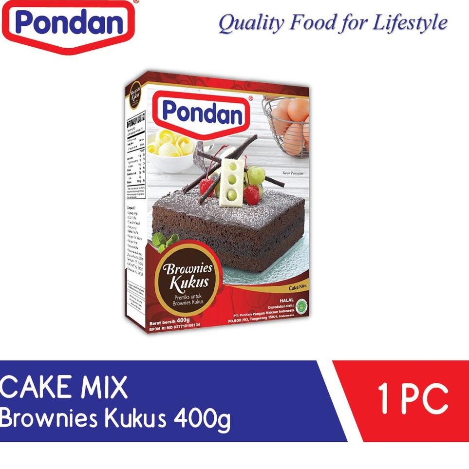 

ARTY4k4J--Pondan Brownies Kukus 400g