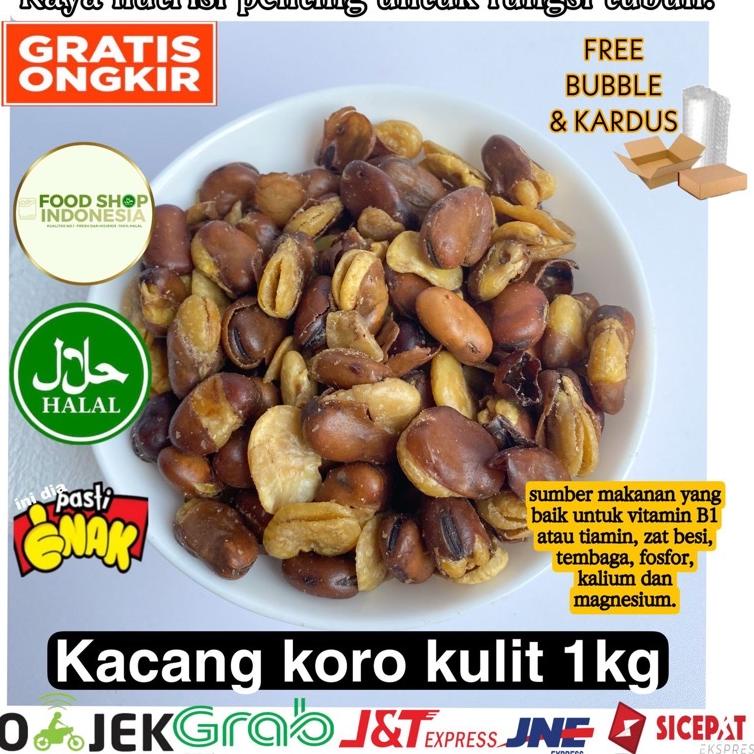 

✨New✨ Kacang Koro Kulit 1kg makanan ringan murah snack murah cemilan murah jajanan murah jajan snack oleh oleh murah enak berkualitas jajanan kekinian !!!