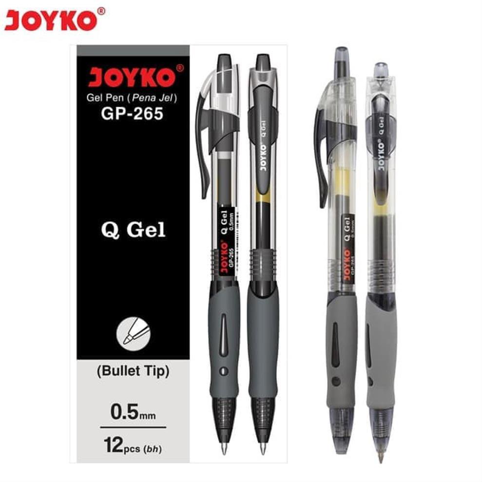 

BIG SALE [D] Pulpen Joyko Gel Cetek Q Gel G P-265 (1pak -12pcs) ♬ 877