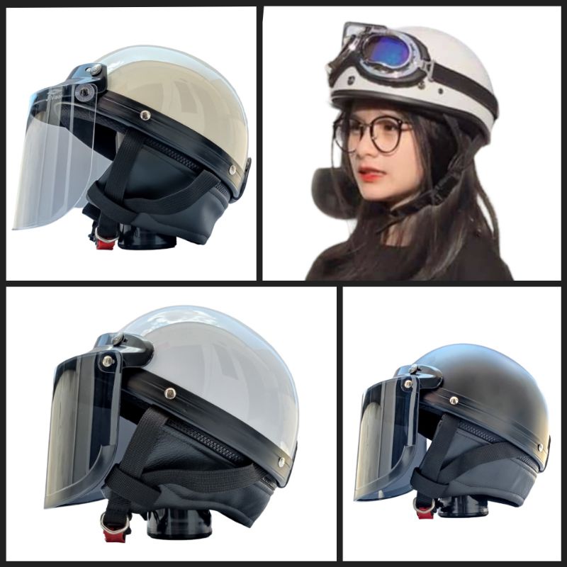 Helm Chips cetok polos