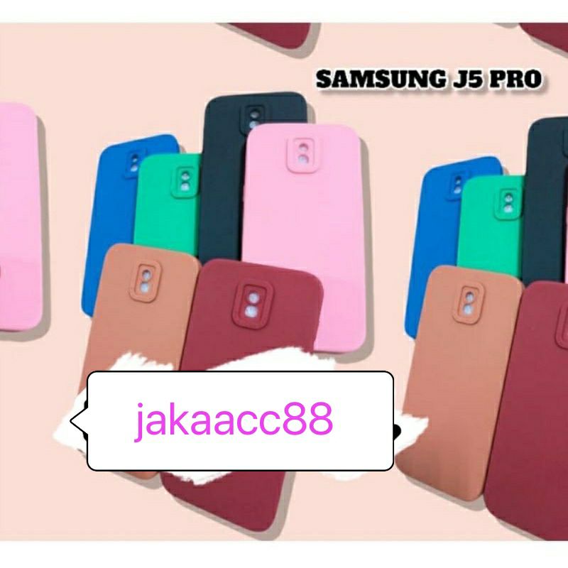 Softcase Macaron Slikon Casing Samsung J5PRO MACARON PRO CAMERA