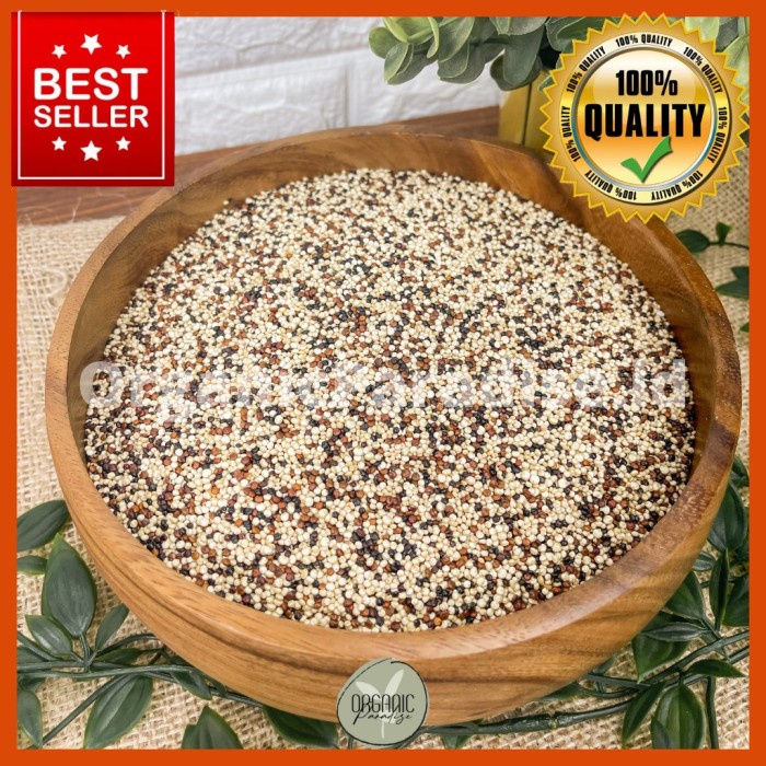 

Organic Tricolor Quinoa 500gr Premium Quality Organic Paradise