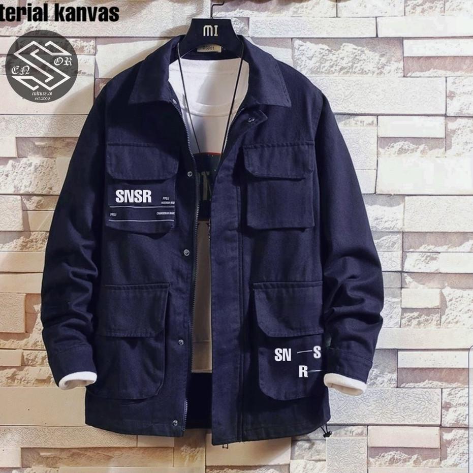 Ready--Jaket Semi Parka SNSR / Semi Parka SNSR / Semi Parka Original Sensor