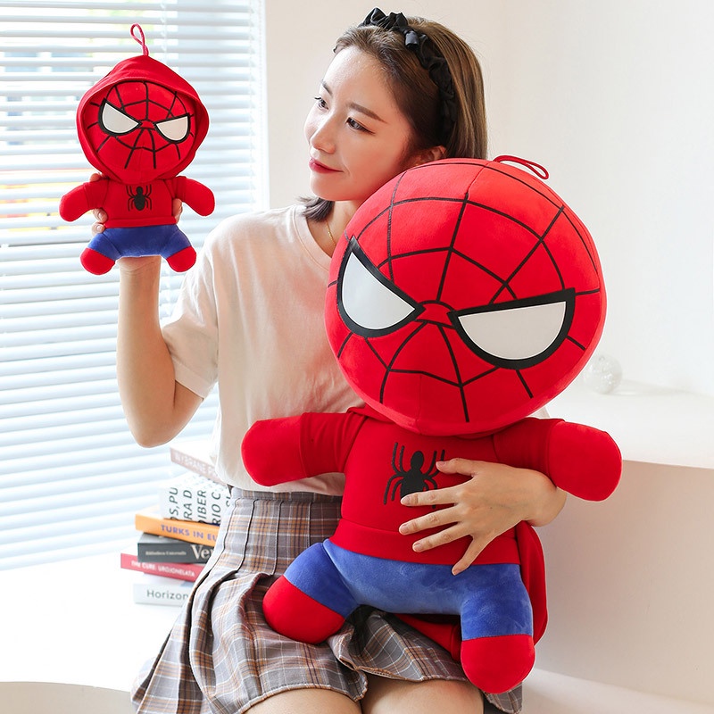 Boneka Plush Model Avengers Spiderman  untuk Hadiah