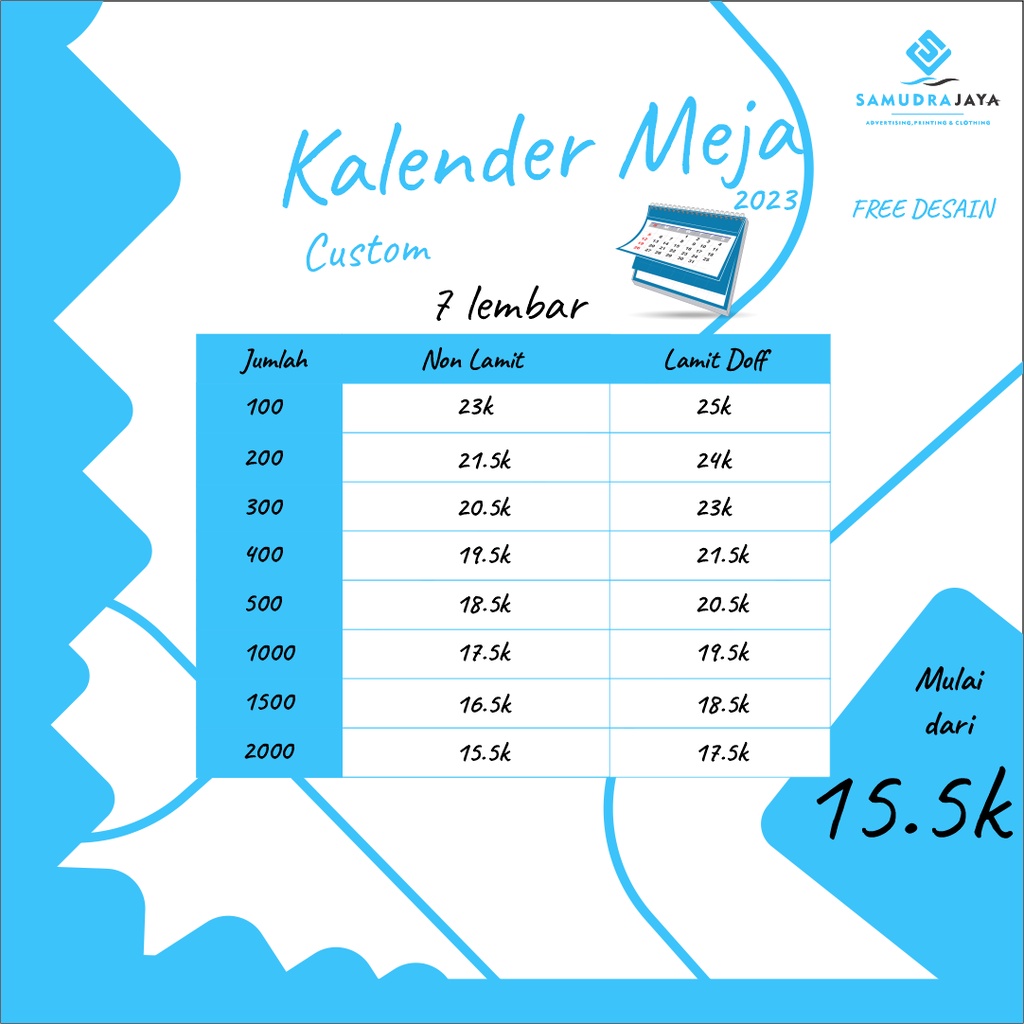 

KALENDER MEJA/KALENDER 2023