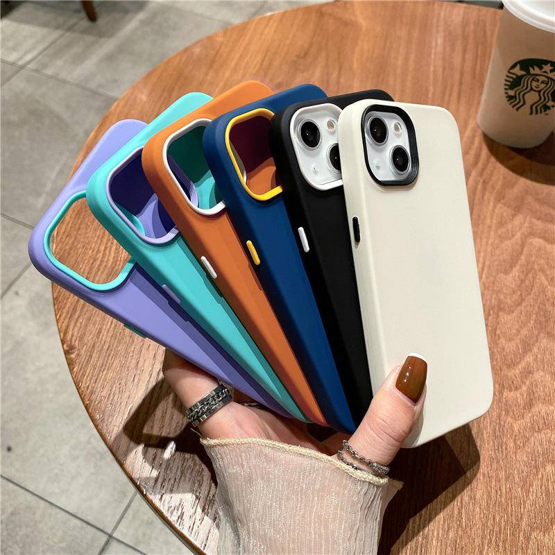 Soft Case Silikon Tahan Banting Untuk iPhone 14 13 12 11 Pro Max Plus 14 Plus