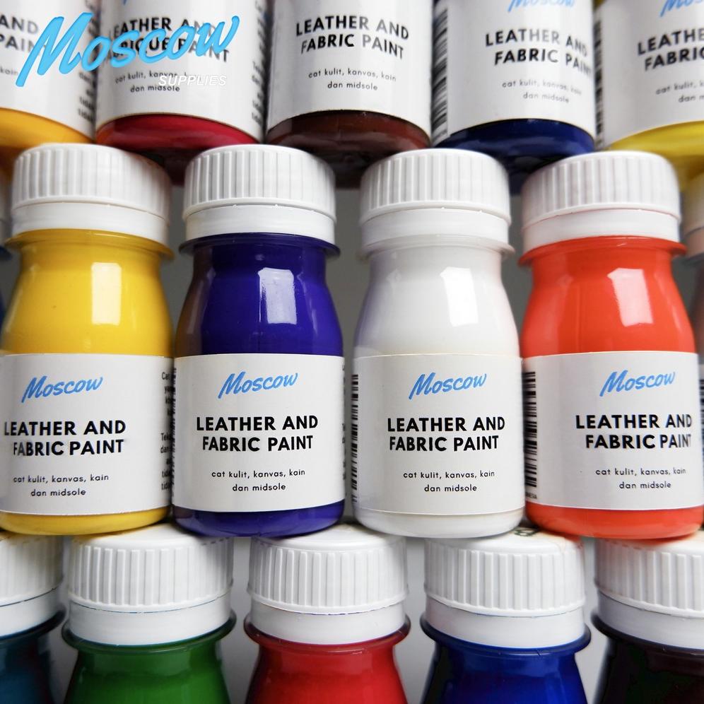 

[KODE RIDFE] Cat Sepatu, Cat kanvas, Cat kain, Cat Kulit,Cat Sol sepatu,Cat lukis jaket&sepatu Moscow not Angelus