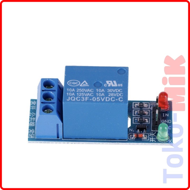 PCB 1 CHANNEL RELAY MODULE MODUL 1 KANAL Modul Relay Low Level Trigger