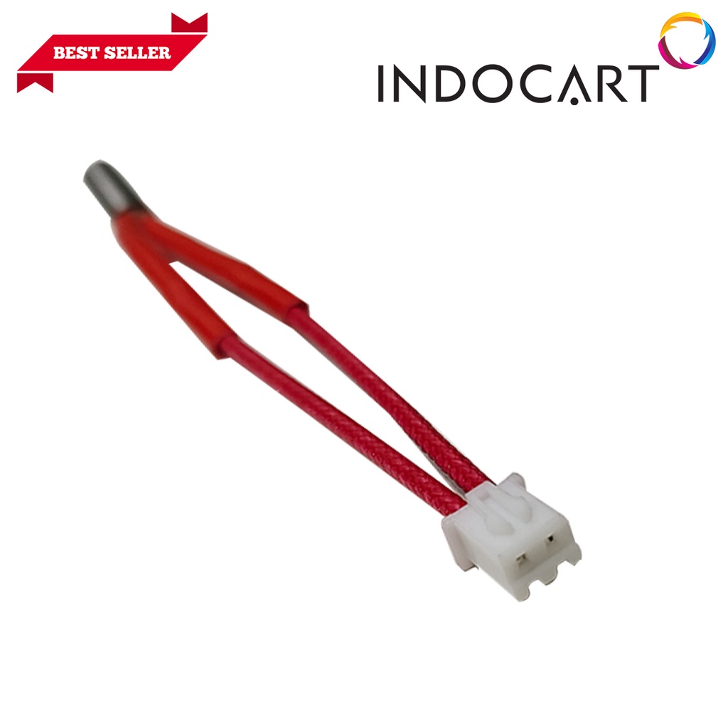 INDOCART Heater Heating Tube 3D Printer 6x20mm 24V 40W 80mm XH 2.54 2P