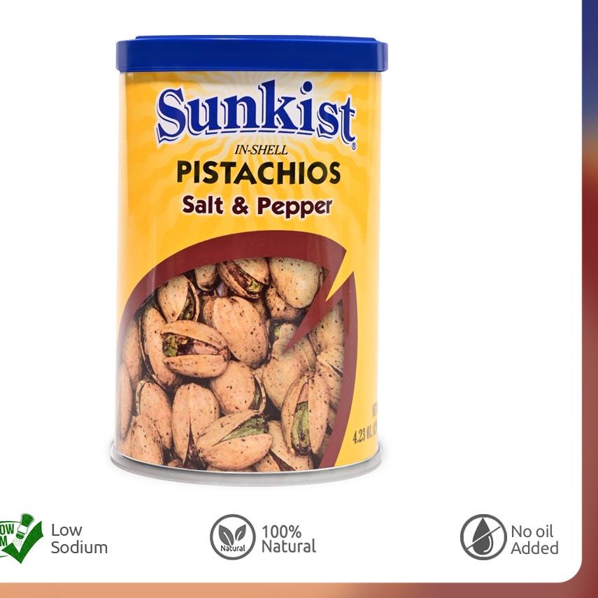 

Bisa COD Sunkist - Pistachios Salt & Pepper 120 g grosir