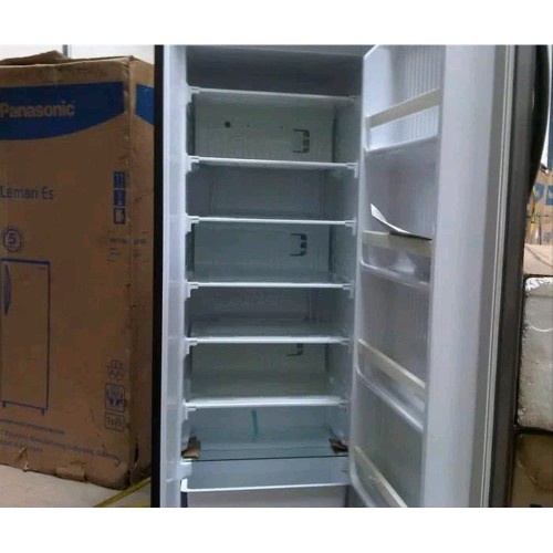 Freezer PANASONIC NR AS17AH SS 6 Rak 170 Liter