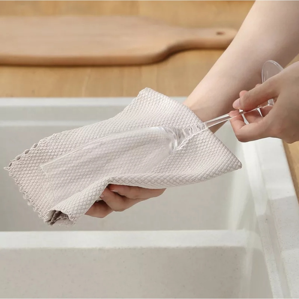 Kain Lap Handuk / Gantung / Hand Towel Microfiber Serbaguna