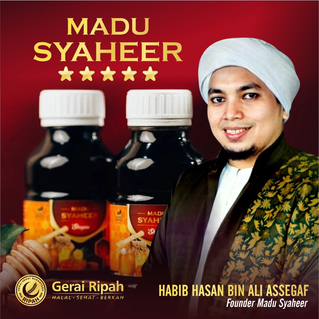 

MADU HABIB HASAN ALI ASSEGAF - SYAHEER SHOPIA | 740gr 100% MADU MURNI