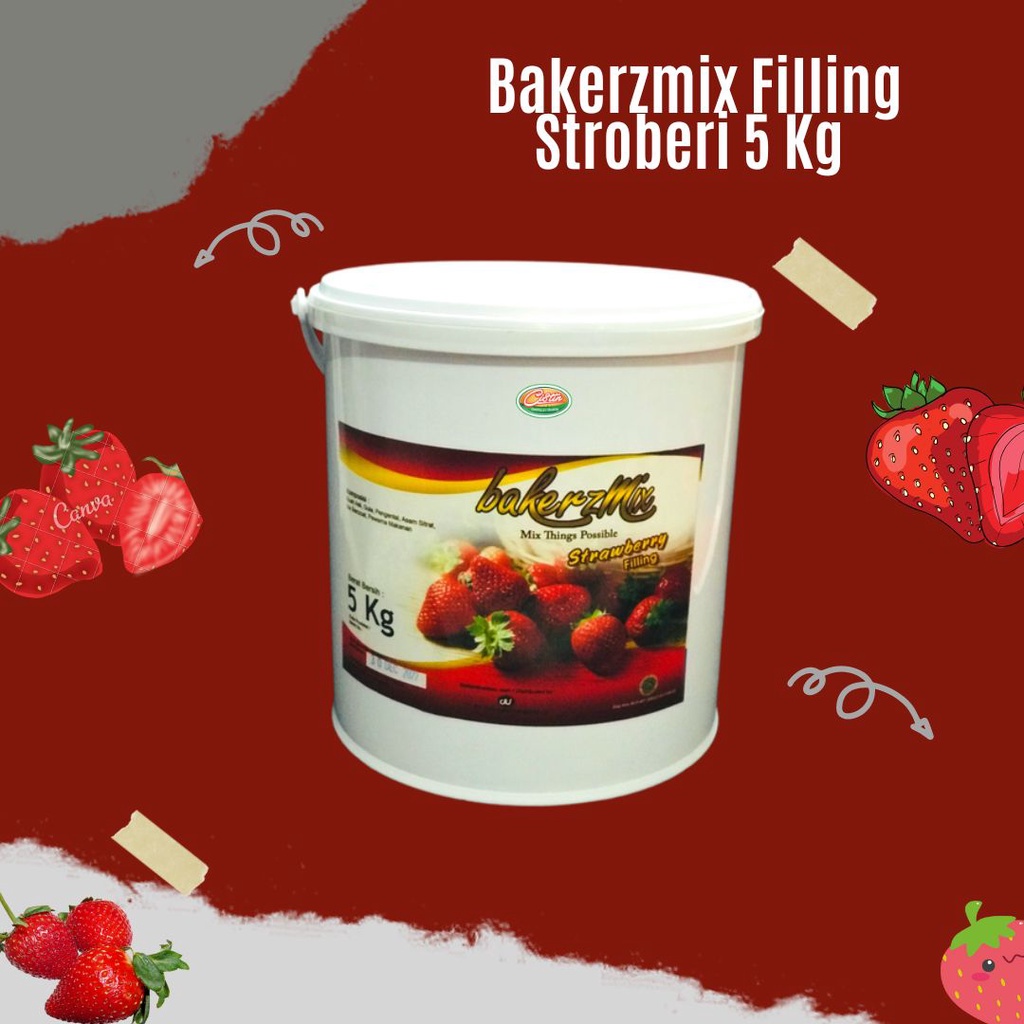 

BAKERZMIX SELAI STRAWBERRY 5KG