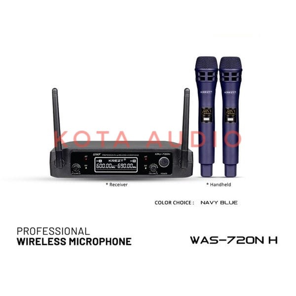 Mic wireless Krezt Kru 720N Original Krezt Kru720n Krezt 720 N