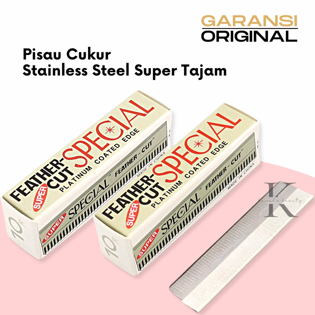 Pisau Cukur Sulam Alis Brow Feather Cut Special