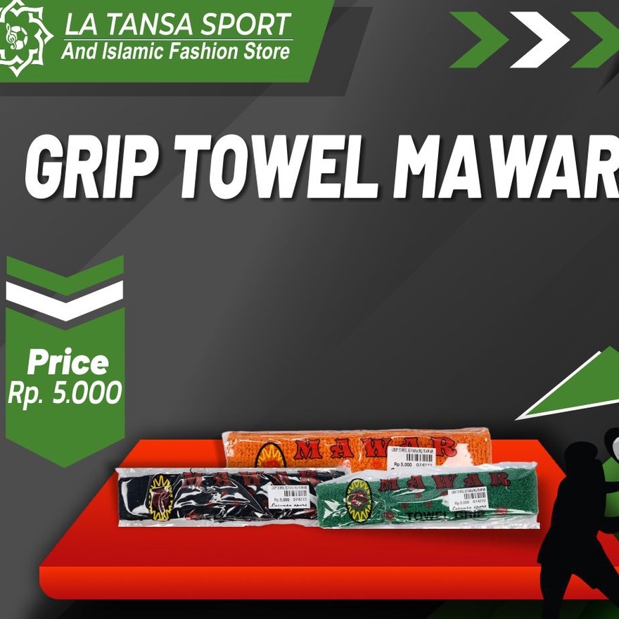 GRIP TOWEL BADMINTON MERK MAWAR