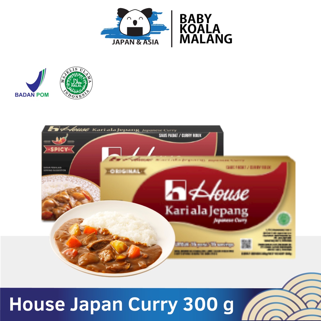 

HOUSE Japan Curry Kare Jepang 16 Porsi Halal │ Bumbu Kuah Kari Ramen Udon...