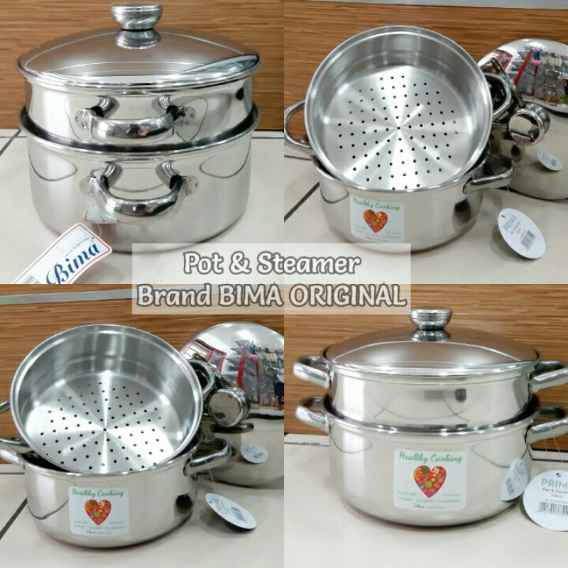 Bima Original Panci Kukus/Steamer Series Bima Prima