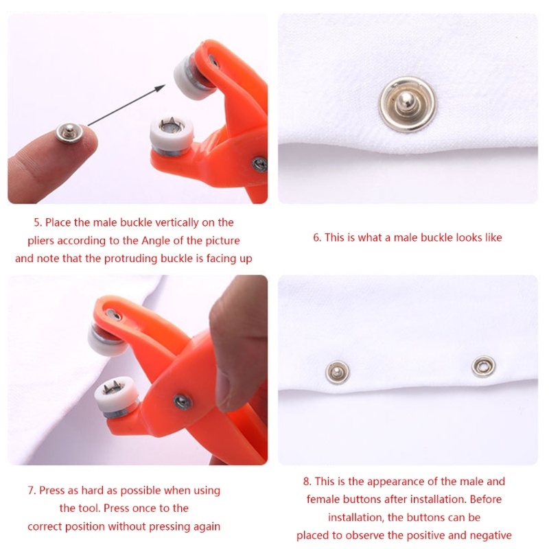 Set Tang Lubang Eyelet Grommet Untuk Kerajinan Tangan DIY