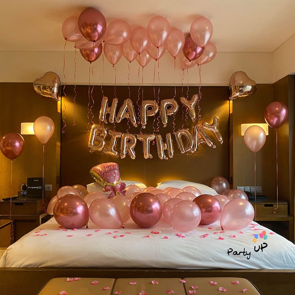 Paket Balon Foil Happy Birthday Warna Warni 1 Set Balon Foil Rainbow 34 Cm Balon Ulang Tahun Balon Pesta Mix Warna Pastel Murah