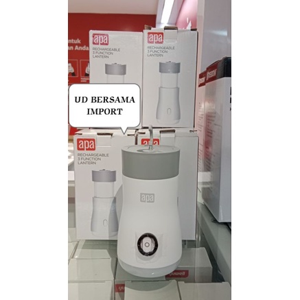 APA Lampu Lentera Darurat Rechargeable 3In1/Lampu Senter/Ring/Emergenc