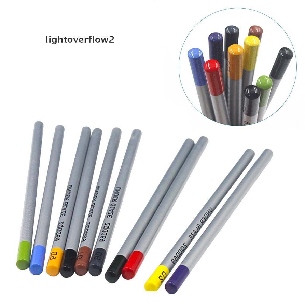 (lightoverflow2) Pensil Warna Keramik DIY Untuk Melukis