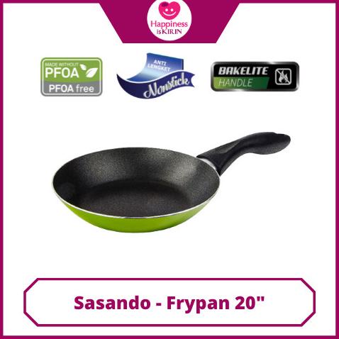 TERBARU KIRIN FRYPAN |SASANDO|20|TEFLON CLASSIC|1.9MM /PERALATAN MASAK SET/PANCI PRESTO/PANCI SET/WA