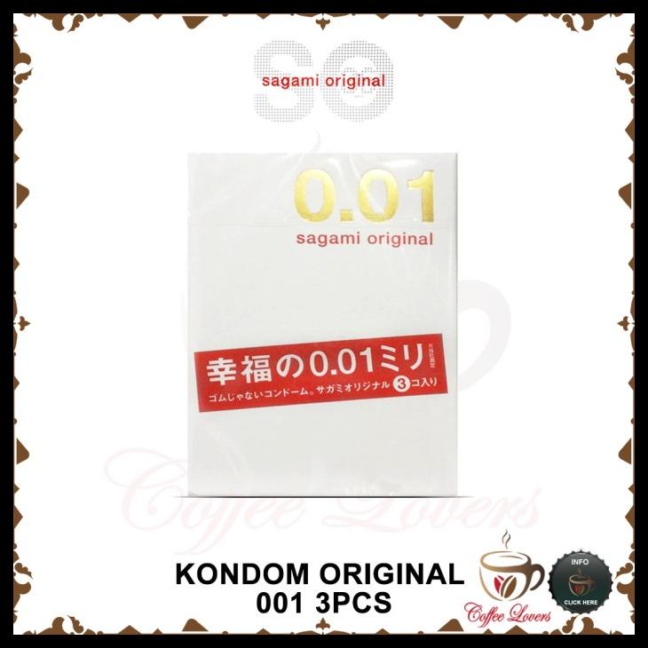 Kondom Sagami Original 001 Condom Isi 3 Pcs Kode 15