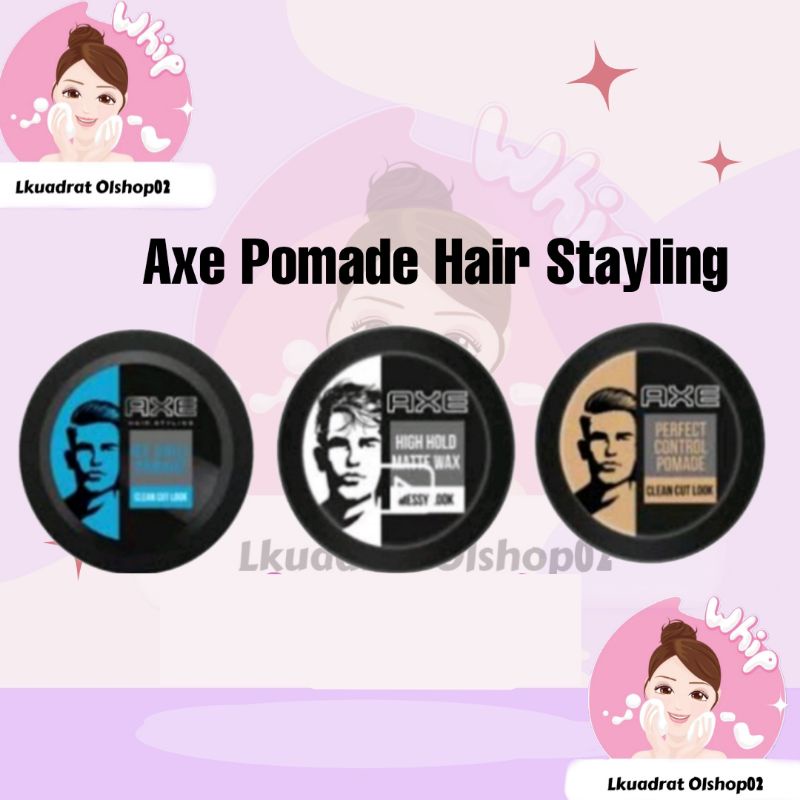 Axe Hair Styling Perfect Control Pomade 75 gr | Minyak Rambut Pomade