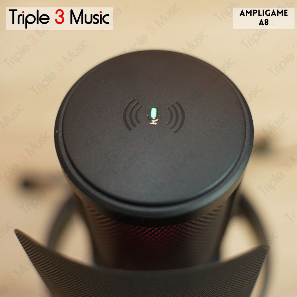 FIFINE A8 a8v RGB AMPLIGAME Mic Condenser USB